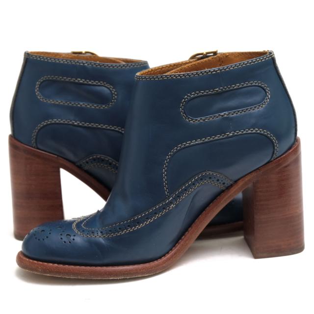 ○シー・バイ・クロエ SEE BY CHLOE 牛革 ブーティ Rickie Bootie