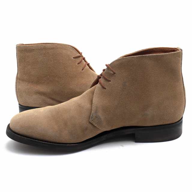 ○アルフレッドサージェント Alfred Sargent シップス SHIPS別注 牛革 チャッカブーツ 20023 CHUKKA BOOT  ダイナイトソール グッド 中古｜au PAY マーケット