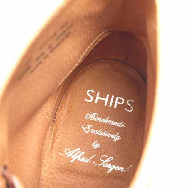 ○アルフレッドサージェント Alfred Sargent シップス SHIPS別注 牛革