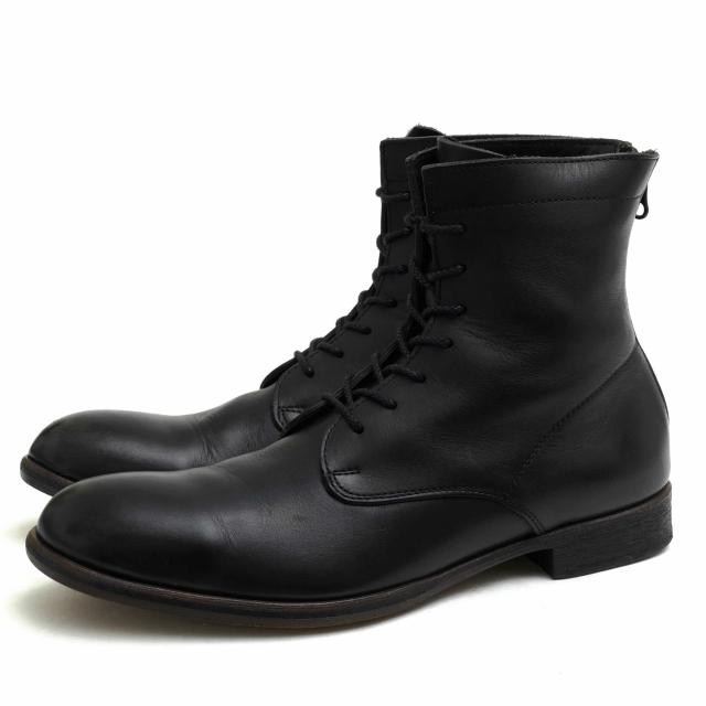 ○アルフレッド バニスター alfredoBANNISTER IN イン 牛革 レースアップブーツ 5211205012 レザーソール プレーントゥ バックジッ 中古の通販は