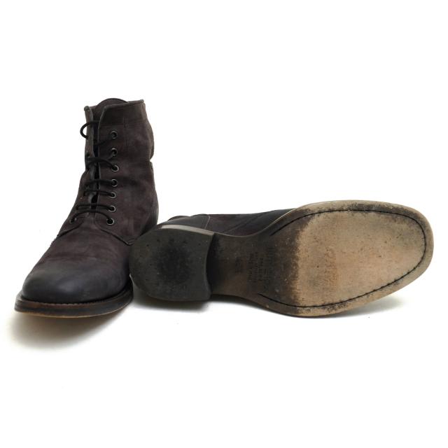 新品伊製 BUTERRO ブッテロ ダブルリング 牛革 レザー ベルト 黒