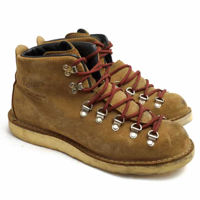 ○ダナー Danner フルグレイン防水スエード GORE-TEX ゴアテックス マウンテンブーツ 30868X MOUNTAIN LIGHT  OVERTON マウンテンラ 中古｜au PAY マーケット