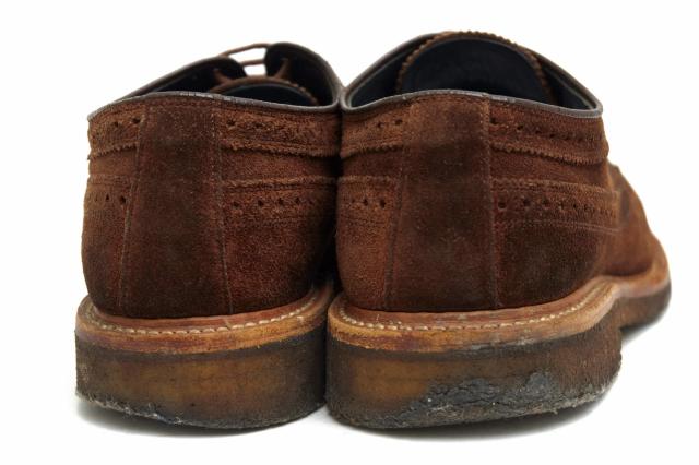○リーガル REGAL nonnative ノンネイティブ別注 牛革 ビジネスシューズ 041S DWELLER SHOES WING TIP COW SUEDE with GORE-TEX 2L 中古_3