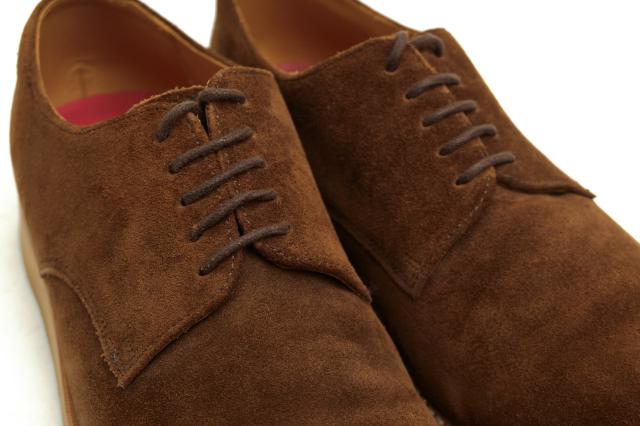 ○グレンソン GRENSON XL EXTRALIGHTソール 牛革 ビジネスシューズ 112143 CURT ダービーシューズ プレーントゥ グッドイヤーウェ 中古_5