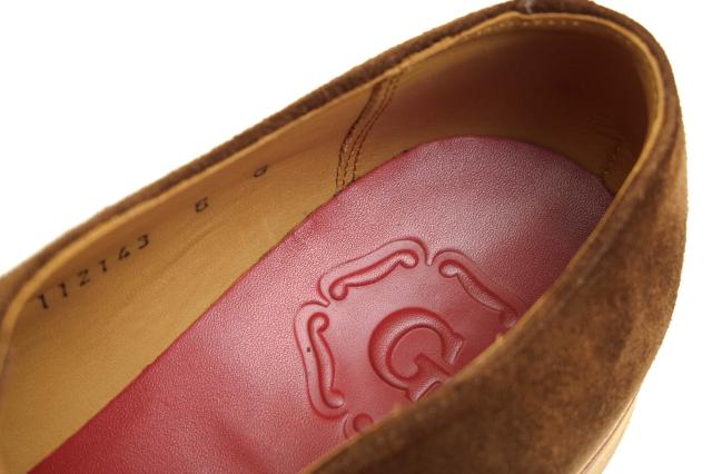 ○グレンソン GRENSON XL EXTRALIGHTソール 牛革 ビジネスシューズ 112143 CURT ダービーシューズ プレーントゥ グッドイヤーウェ 中古_7