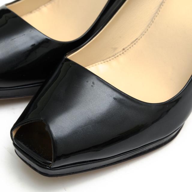 ○プラダ PRADA 牛革 パンプス オープントゥ ハイヒール レディース 【中古】 中古_5