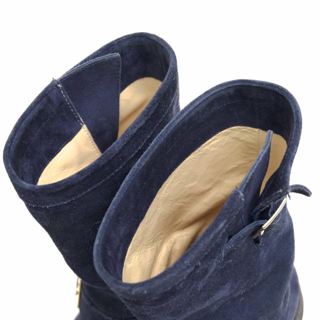 ○ジミーチュウ Jimmy Choo 牛革 エンジニアブーツ 142BIKER バイカー プレーントゥ 定番 レディース 【中古】 中古_5