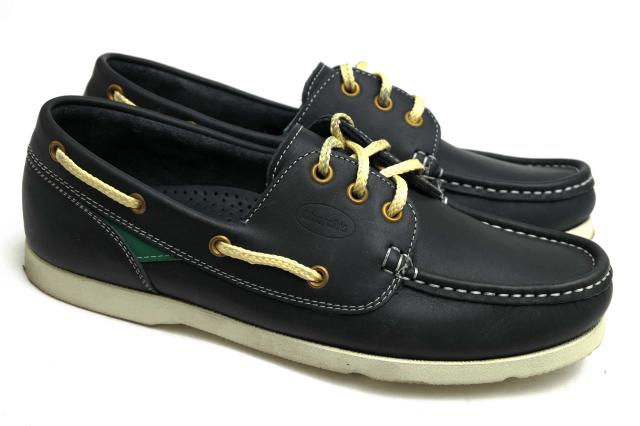○チャーチ Church's 2000 牛革 カーフ デッキシューズ ANTIGUA MARINE スリッポン Vibramソール メンズ 【中古】 中古