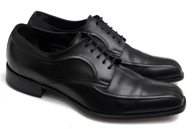 ○アルマーニ EMPORIO ARMANI 牛革 ビジネスシューズ XEU174 レザーソール メンズ 【中古】 中古_1
