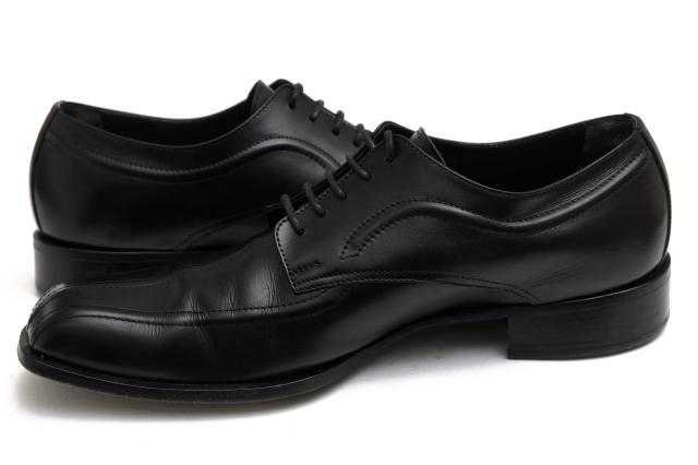 ○アルマーニ EMPORIO ARMANI 牛革 ビジネスシューズ XEU174 レザーソール メンズ 【中古】 中古_2