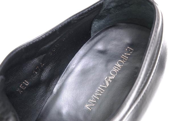 ○アルマーニ EMPORIO ARMANI 牛革 ビジネスシューズ XEU174 レザーソール メンズ 【中古】 中古_7