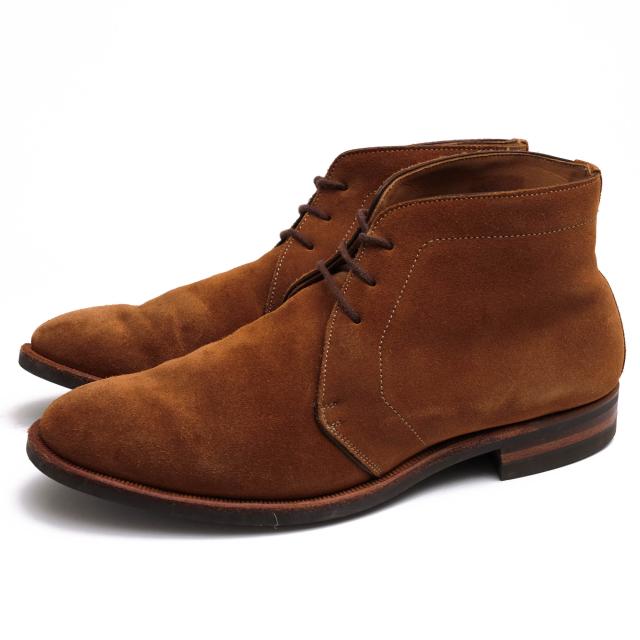 リーガルREGAL ブラウン chukka チャッカブーツ25.0