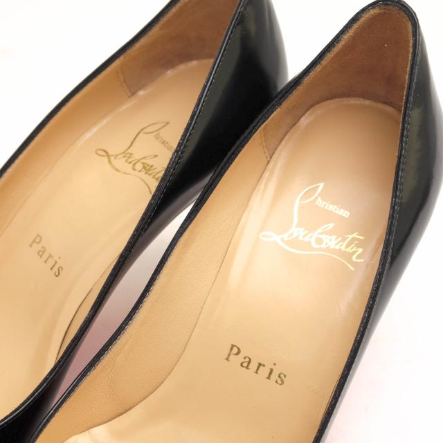 ○クリスチャン ルブタン Christian Louboutin 牛革 カーフ パンプス 