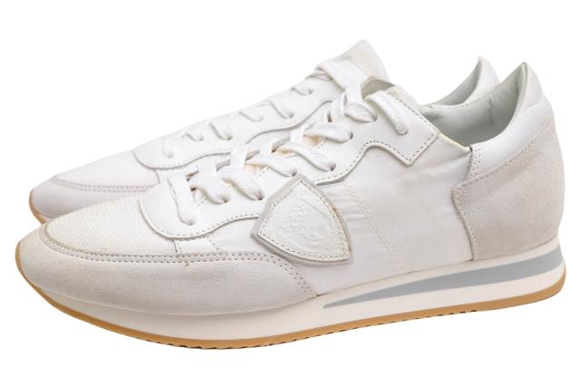○フィリップ モデル PHILIPPE MODEL 牛革 ローカットスニーカー TRLU WX72 TROPEZ LOW トロペ メンズ 【中古】 中古