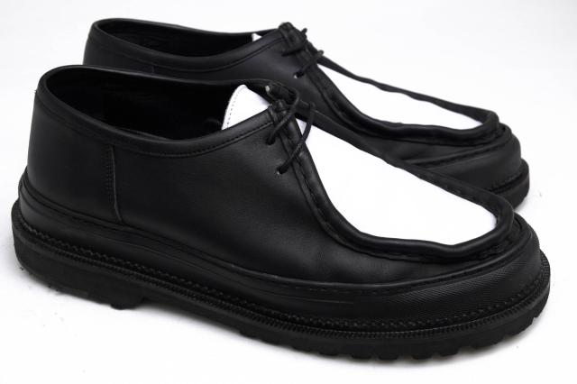 ○アンバサダーズ Amb ユニフォームエクスペリメント uniform experiment別注 牛革 デッキシューズ UE-190112 TIROLEAN SHOES チロ 中古