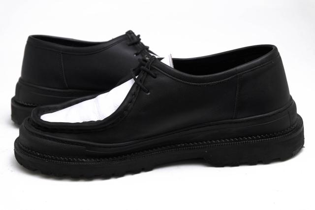 ○アンバサダーズ Amb ユニフォームエクスペリメント uniform experiment別注 牛革 デッキシューズ UE-190112 TIROLEAN SHOES チロ 中古