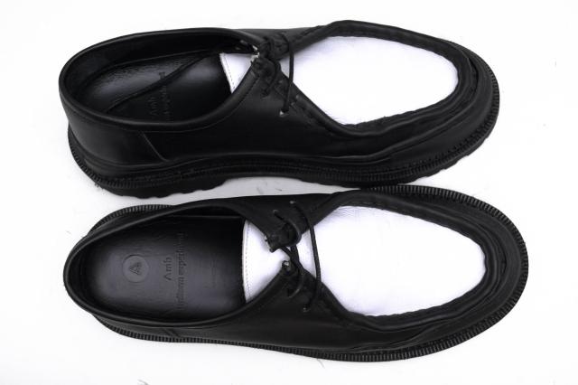 ○アンバサダーズ Amb ユニフォームエクスペリメント uniform experiment別注 牛革 デッキシューズ UE-190112 TIROLEAN SHOES チロ 中古