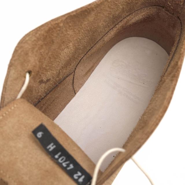 ○パラブーツ Paraboot パンチングレザー 牛革 チャッカブーツ