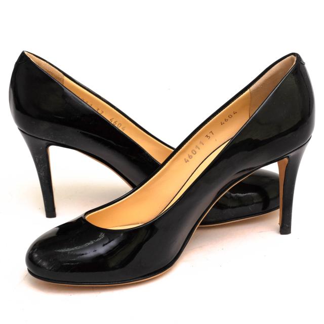 ○ジュゼッペザノッティ Giuseppe Zanotti 牛革 パンプス JUSTIN プレーントゥ ハイヒール レザーソール レディース 【中古】 中古 ○ジュゼッペザノッティ Giuseppe Zanotti 牛革 パンプス JUSTIN