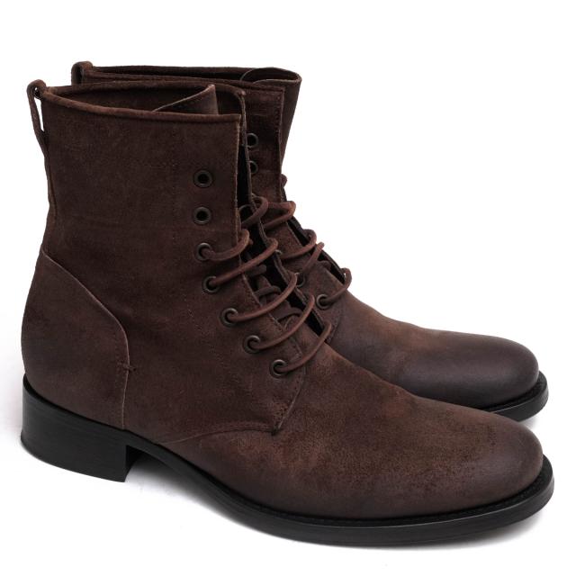 ○ブッテロ BUTTERO 牛革 レースアップブーツ B1101 BROKEラスト