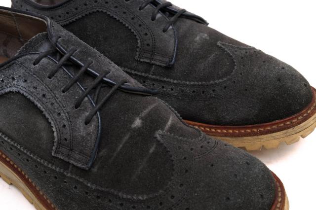 ○リーガル REGAL nonnative ノンネイティブ別注 GORE-TEX ゴアテックス ビジネスシューズ 092S DWELLER SHOES WINGTIP COW SUEDE 中古_5