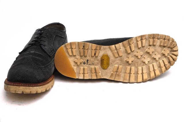○リーガル REGAL nonnative ノンネイティブ別注 GORE-TEX ゴアテックス ビジネスシューズ 092S DWELLER SHOES WINGTIP COW SUEDE 中古_6