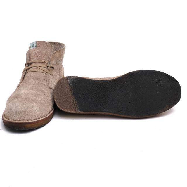 ○ビズビム VISVIM UK産カーフスエード 牛革 SAND サンド チャッカ 