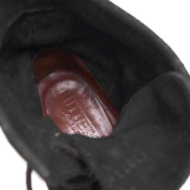 ○ブッテロ BUTTERO トスカーナ産 オイルドスエード 牛革 レースアップ