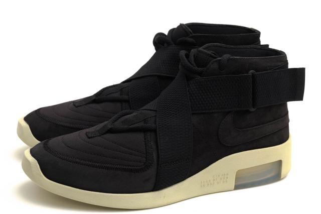 ○ナイキ NIKE ハイカットスニーカー AT8087-002 AIR FEAR OF GOD フィアオブゴッド レイド 180 ブラック メンズ 【中古】 中古