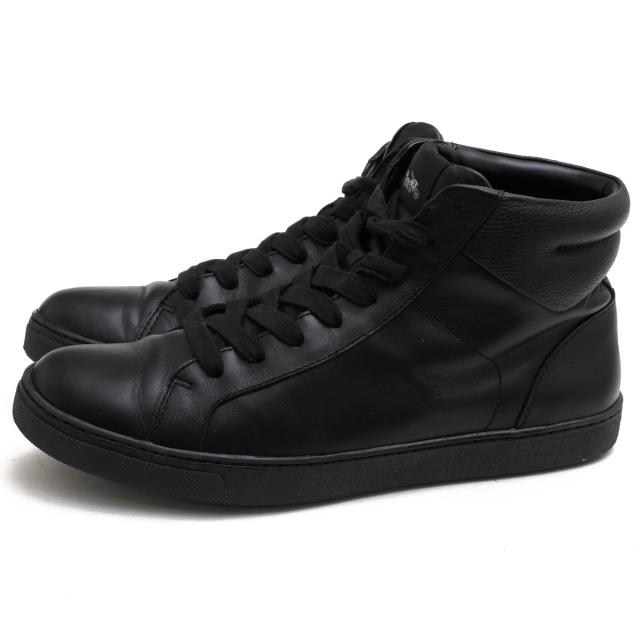 ○コーチ COACH 牛革 カーフ ハイカットスニーカー FG1505 C204 HIGH TOP SNEAKER  メンズ 【中古】 中古