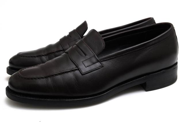 ○42NDロイヤルハイランド 42ND  HIGHLAND 牛革 ローファー CH9001-11 Vibramソール スリッポン グッドイヤーウェルト  中古