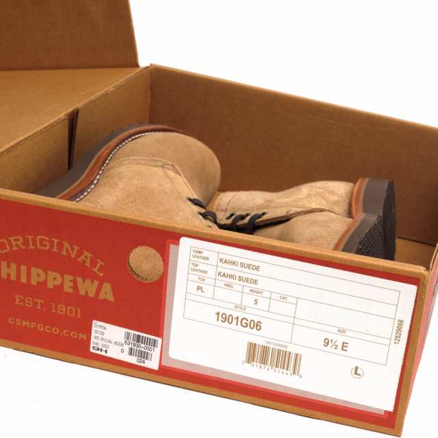 ○チペワ CHIPPEWA 牛革 チャッカブーツ 1901G06 5