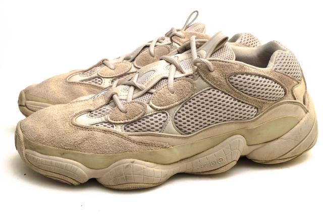 ○イージー YEEZY adidas アディダス by KANYE WEST カニエ ウェスト ローカットスニーカー DB2908 YEEZY Desert Rat 500 Blush イ 中古