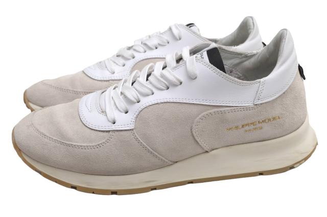 ○フィリップ モデル PHILIPPE MODEL 牛革 ローカットスニーカー NTLU XS04 MONTECARLO モンテカルロ メンズ 【中古】 中古