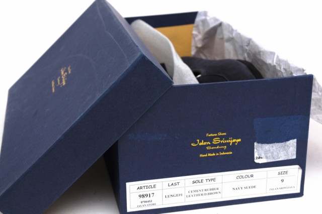 ○ジャランスリワヤ JALAN SRIWIJAYA 牛革 タッセルローファー 98917 SUEDE NAVY LEATHER GOMMA  ベルジャンシューズ スリッポン マ 中古の通販はau PAY マーケット - ブランディング | au PAY マーケット－通販サイト