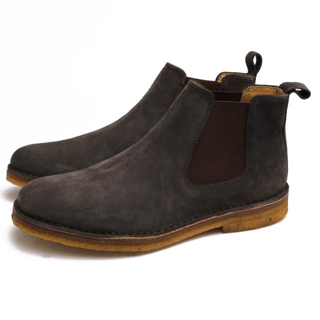 ○マタ MATA ビューティー＆ユース ユナイテッドアローズ BEAUTY&YOUTH UNITED ARROWS別注 牛革 サイドゴアブーツ 94729 プレーン  中古