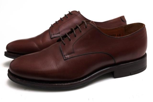 ○ジャランスリワヤ JALAN SRIWIJAYA 牛革 カーフ UNITED ARROWS green label relaxing別注 ビジネスシューズ 98856 プレーントゥ  中古