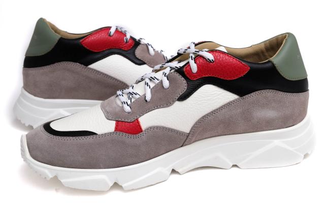 ○マクリス MAKRIS 牛革 ローカットスニーカー W28 Multi 11 Sneakers 19 ダッドスニーカー メンズ 【中古】 中古_2
