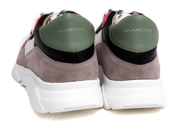 ○マクリス MAKRIS 牛革 ローカットスニーカー W28 Multi 11 Sneakers 19 ダッドスニーカー メンズ 【中古】 中古_3