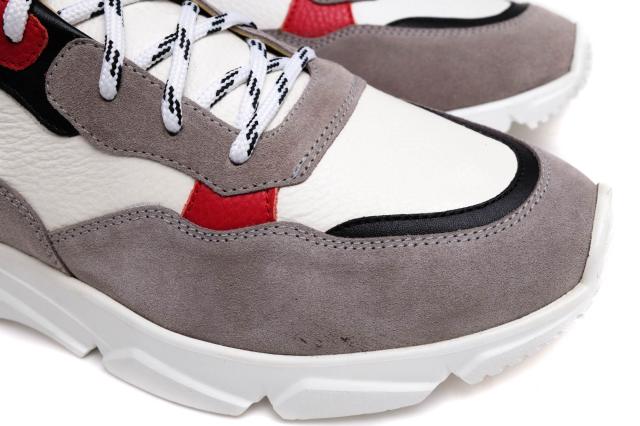 ○マクリス MAKRIS 牛革 ローカットスニーカー W28 Multi 11 Sneakers 19 ダッドスニーカー メンズ 【中古】 中古_5