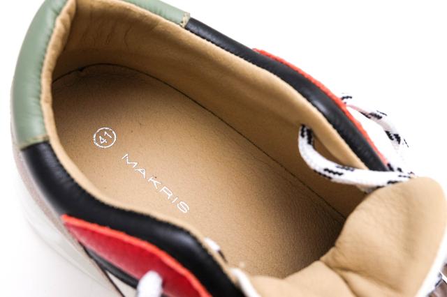 ○マクリス MAKRIS 牛革 ローカットスニーカー W28 Multi 11 Sneakers 19 ダッドスニーカー メンズ 【中古】 中古_7