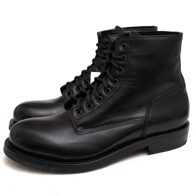 ○ブッテロ BUTTERO 牛革 ワークブーツ B4420 T-BONE TOLFAラスト プレーントゥ メンズ 【中古】 中古の通販は 30,748円