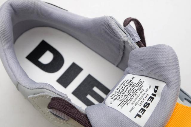 ○ディーゼル DIESEL LE RUA レルア メッシュ カウレザー 牛革