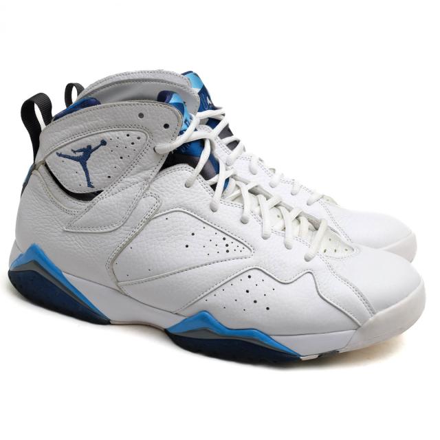 ○ナイキ NIKE ハイカットスニーカー 304775-107 AIR JORDAN 7 RETRO WHITE FRENCH BLUE-FLINT メンズ 【中古】 中古_1