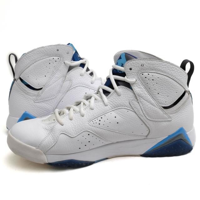 ○ナイキ NIKE ハイカットスニーカー 304775-107 AIR JORDAN 7 RETRO WHITE FRENCH BLUE-FLINT メンズ 【中古】 中古_2