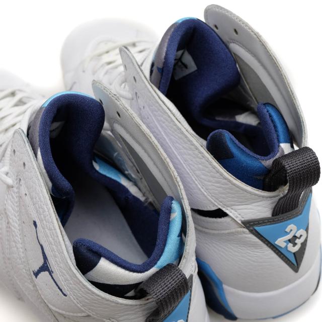 ○ナイキ NIKE ハイカットスニーカー 304775-107 AIR JORDAN 7 RETRO WHITE FRENCH BLUE-FLINT メンズ 【中古】 中古_4