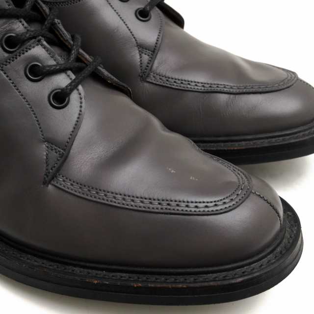 ○トリッカーズ Tricker's 牛革 カーフ レースアップブーツ M6356 Shoooting Boot シューティングブーツ Uチップ  グッドイヤーウェ 中古｜au PAY マーケット