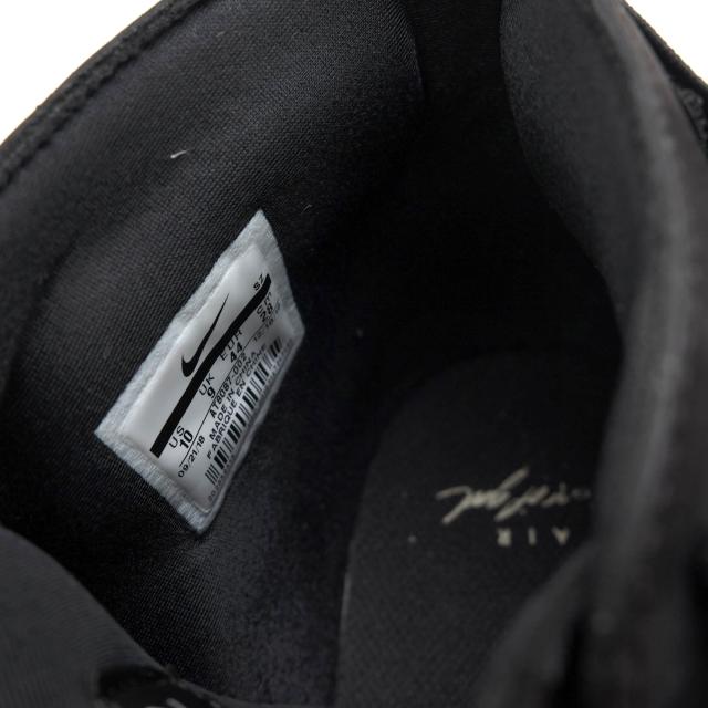 ○ナイキ NIKE 牛革 ハイカットスニーカー AT8087-002 AIR FEAR OF GOD フィアオブゴッド レイド 180 ブラック メンズ 【中古】 中古_6