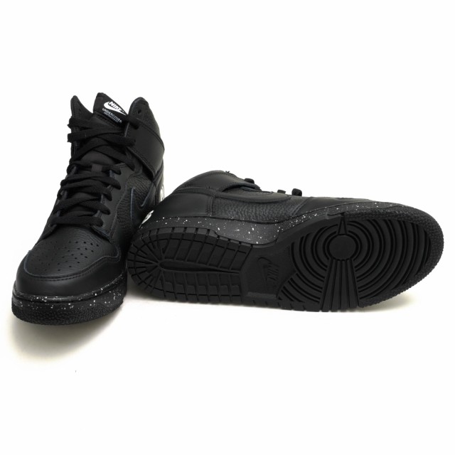 ○ナイキ NIKE UNDERCOVER アンダーカバー別注 Black 天然皮革 牛革 ...