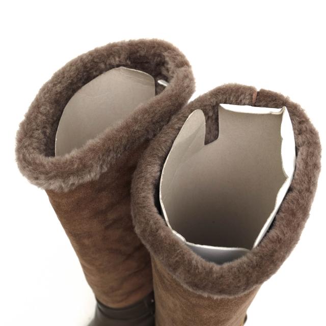○ジミーチュウ Jimmy Choo 牛革 ロングブーツ 142CONVOY ボア ムートン レディース 【中古】 中古_5